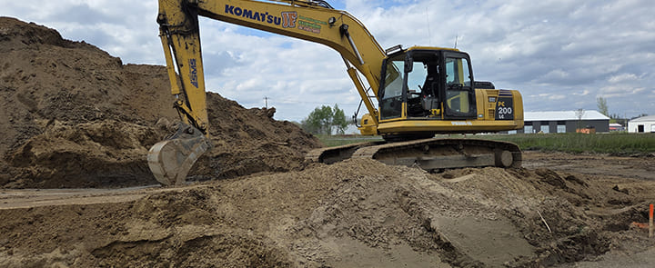 creusage et remblais de fondation - les aménagements jf excavation